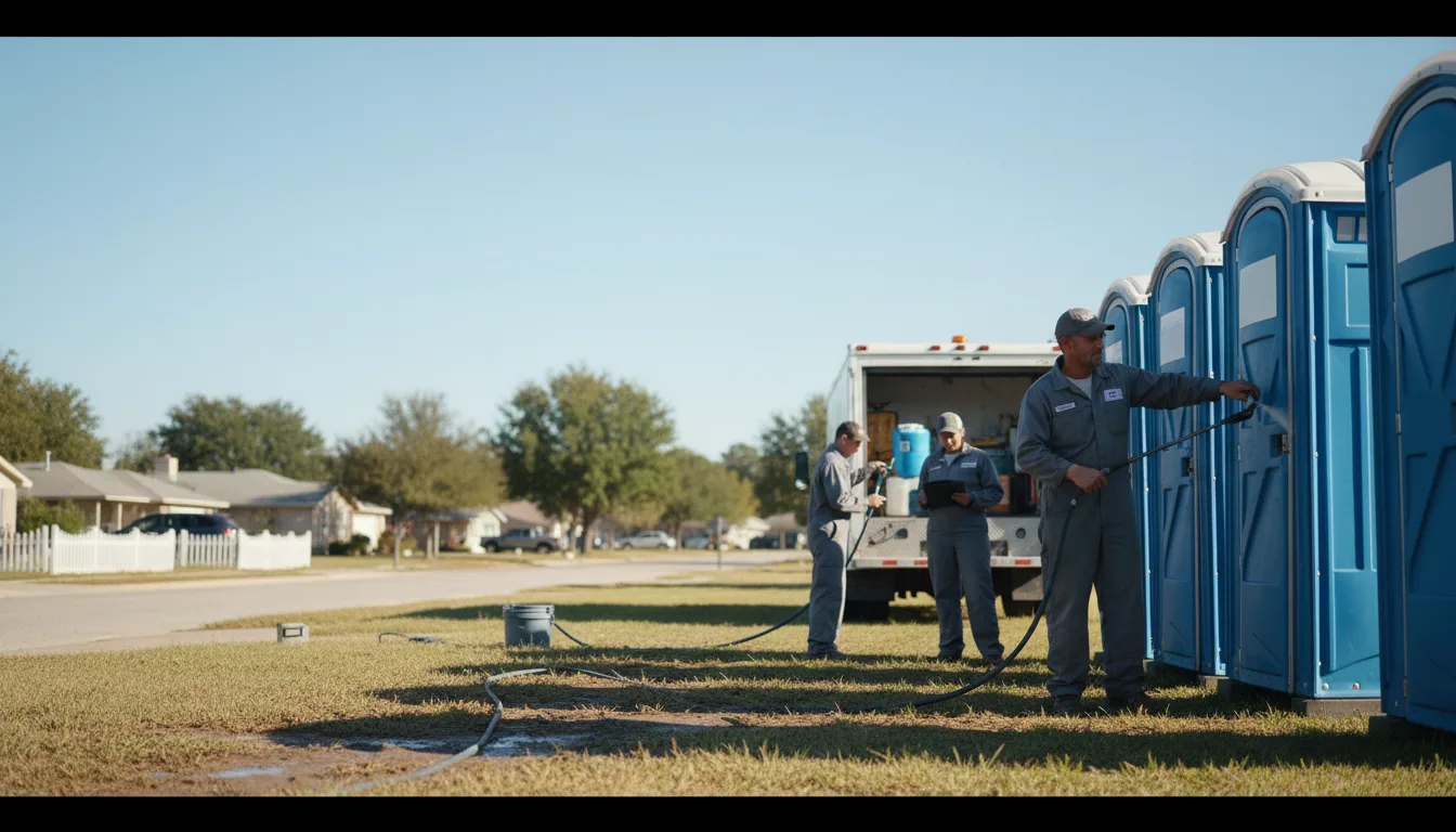 Long-Term Portable Toilet Rental in Hardtner, KS near me